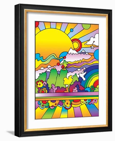 Sun 6-Howie Green-Framed Giclee Print