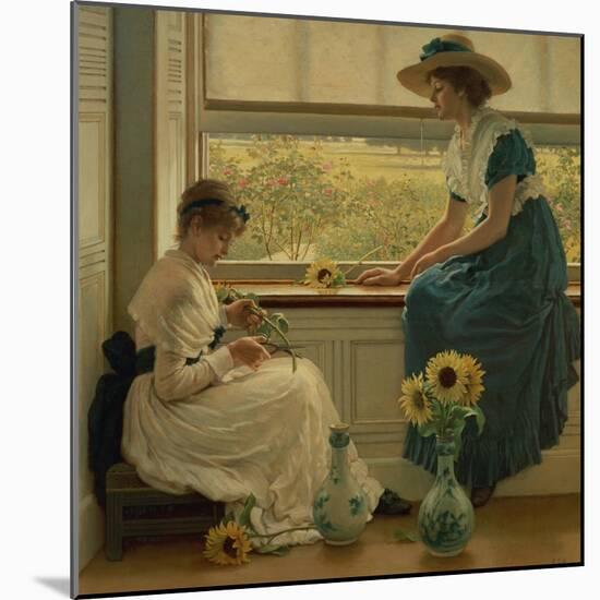 Sun and Moon Flowers, 1889-George Dunlop Leslie-Mounted Giclee Print