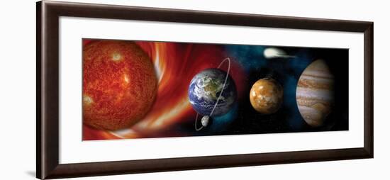 Sun and Planets-null-Framed Photographic Print