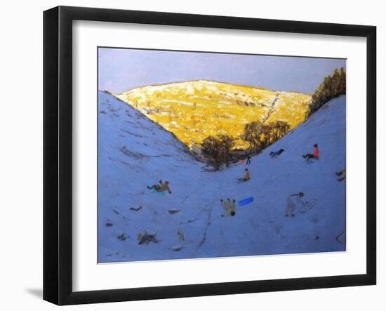 Sun and Snow, 2007-Andrew Macara-Framed Giclee Print