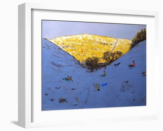 Sun and Snow, 2007-Andrew Macara-Framed Giclee Print