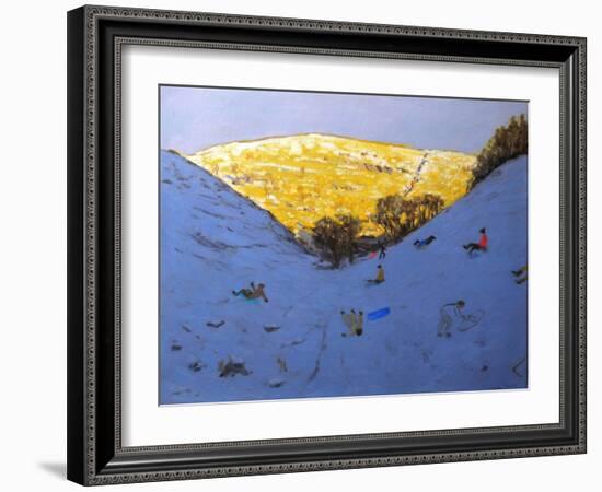 Sun and Snow, 2007-Andrew Macara-Framed Giclee Print