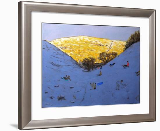 Sun and Snow, 2007-Andrew Macara-Framed Giclee Print