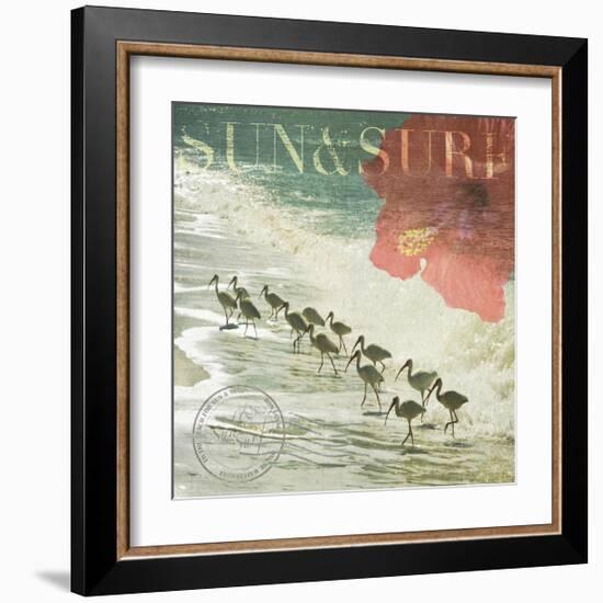 Sun and Surf-Donna Geissler-Framed Giclee Print