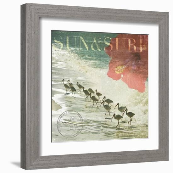 Sun and Surf-Donna Geissler-Framed Giclee Print