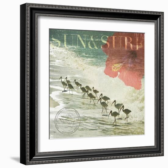 Sun and Surf-Donna Geissler-Framed Giclee Print