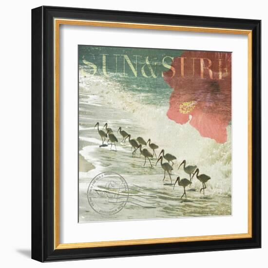 Sun and Surf-Donna Geissler-Framed Giclee Print