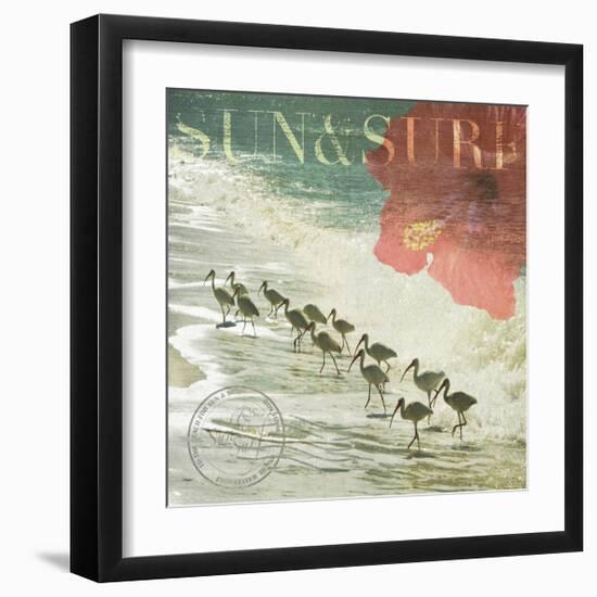 Sun and Surf-Donna Geissler-Framed Giclee Print