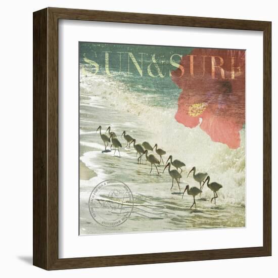 Sun and Surf-Donna Geissler-Framed Giclee Print