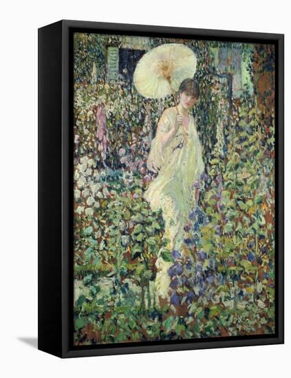 Sun and Wind-Frederick Carl Frieseke-Framed Premier Image Canvas