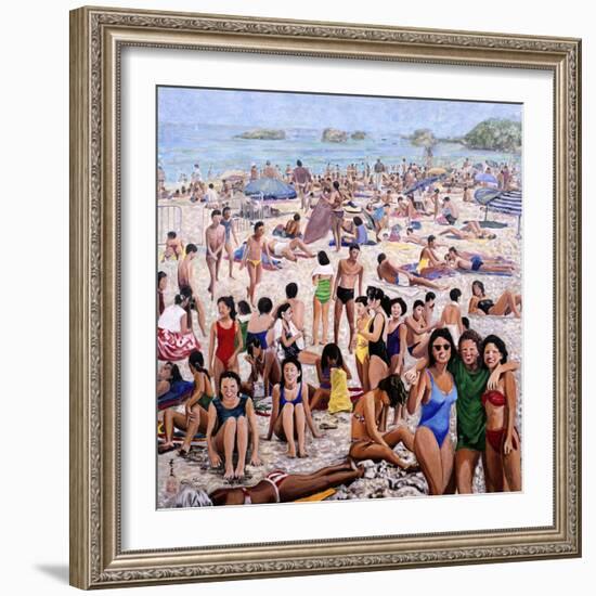 Sun Bathing, 1987-Komi Chen-Framed Giclee Print