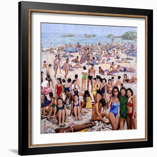 Sun Bathing, 1987-Komi Chen-Framed Giclee Print