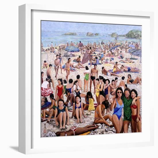 Sun Bathing, 1987-Komi Chen-Framed Giclee Print