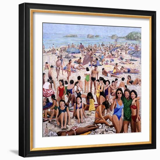 Sun Bathing, 1987-Komi Chen-Framed Giclee Print