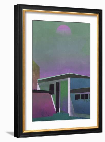 Sun Bleach Avenue-David McConochie-Framed Giclee Print