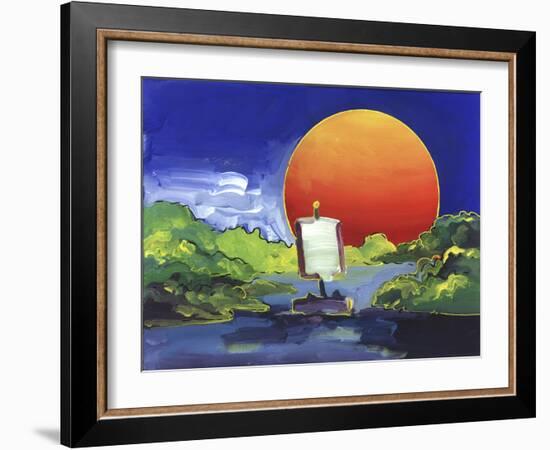 Sun Boat-Howie Green-Framed Giclee Print