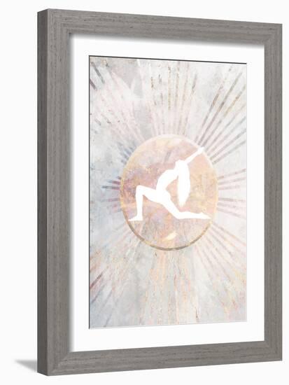 Sun Boho Yoga Marble 3-Sarah Manovski-Framed Giclee Print