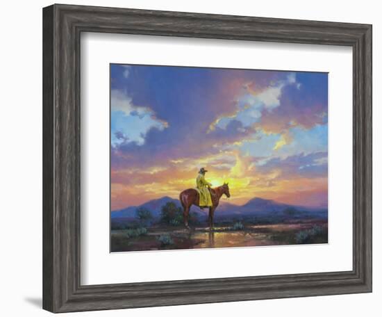 Sun Burn-Jack Sorenson-Framed Art Print