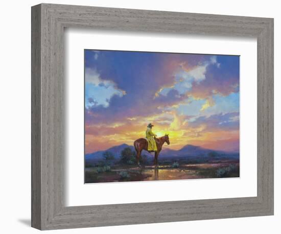 Sun Burn-Jack Sorenson-Framed Art Print