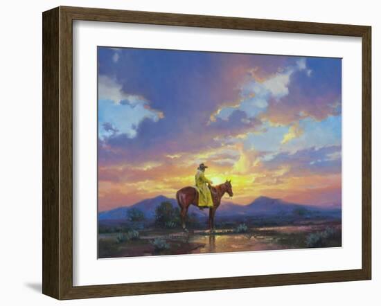 Sun Burn-Jack Sorenson-Framed Art Print