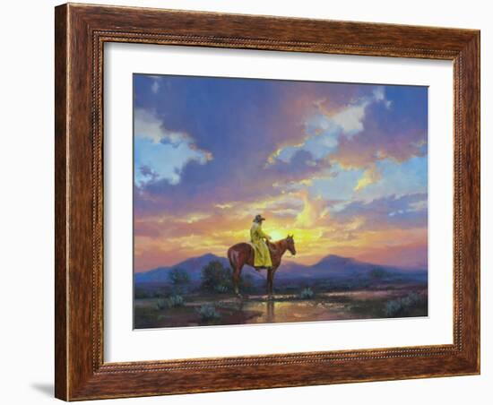 Sun Burn-Jack Sorenson-Framed Art Print