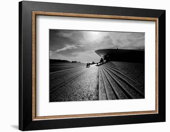 Sun by the Tejo-Guilherme Pontes-Framed Photographic Print