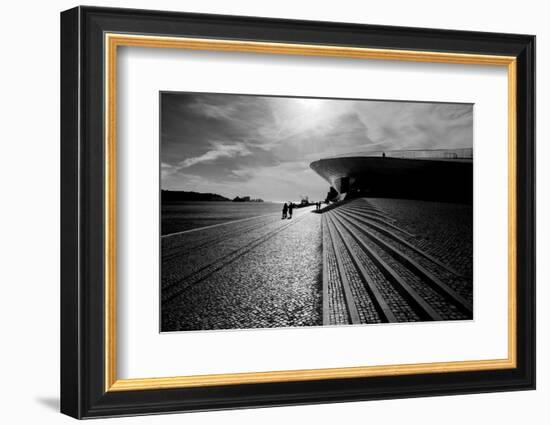 Sun by the Tejo-Guilherme Pontes-Framed Photographic Print