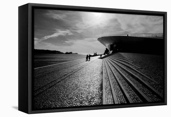 Sun by the Tejo-Guilherme Pontes-Framed Premier Image Canvas