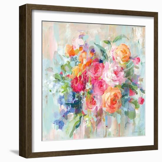 Sun Drenched Bouquet-Danhui Nai-Framed Art Print