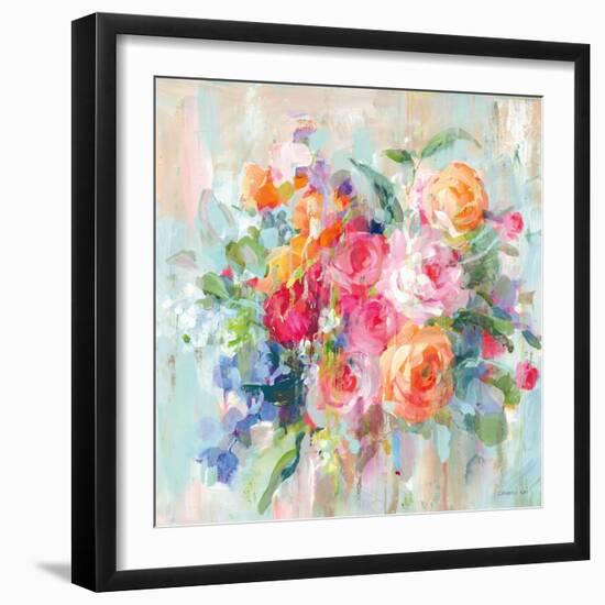 Sun Drenched Bouquet-Danhui Nai-Framed Art Print