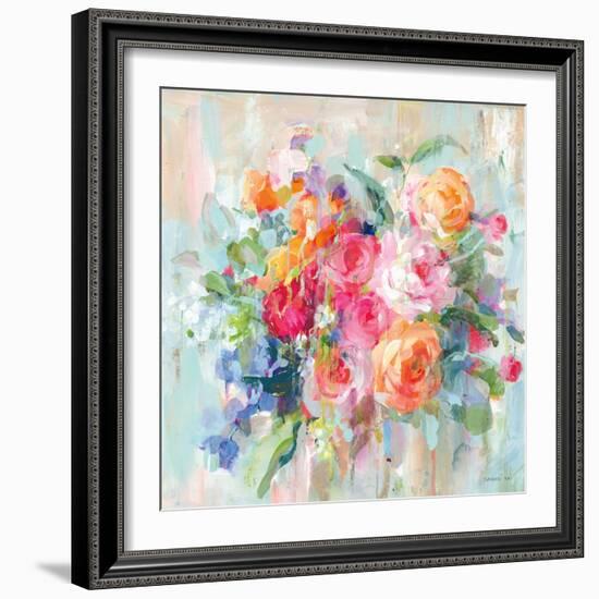 Sun Drenched Bouquet-Danhui Nai-Framed Art Print