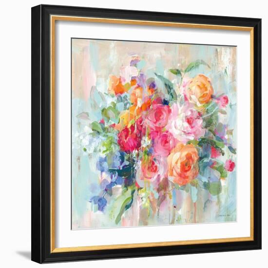 Sun Drenched Bouquet-Danhui Nai-Framed Art Print