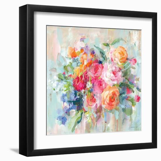 Sun Drenched Bouquet-Danhui Nai-Framed Art Print