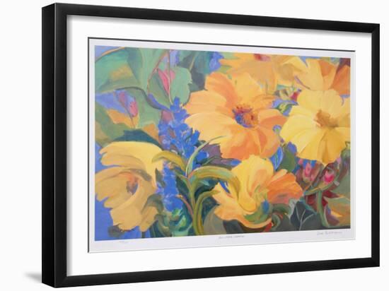 Sun Filled Flowers-Zora Buchanan-Framed Collectable Print