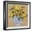 Sun Flowers-Cai Xiaoli-Framed Giclee Print