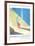 Sun from the Weather Series-David Hockney-Framed Art Print