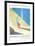 Sun from the Weather Series-David Hockney-Framed Art Print