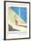 Sun from the Weather Series-David Hockney-Framed Art Print