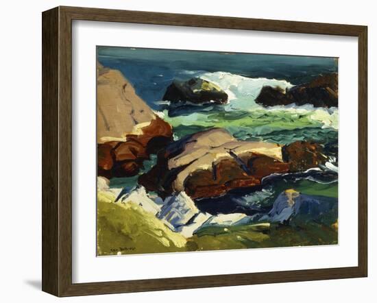 Sun Glow-George Wesley Bellows-Framed Giclee Print