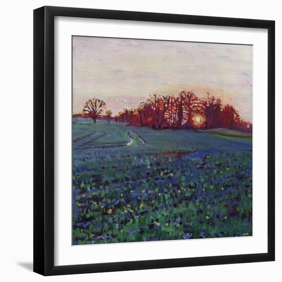 Sun Greets the Earth, 2012-Helen White-Framed Giclee Print