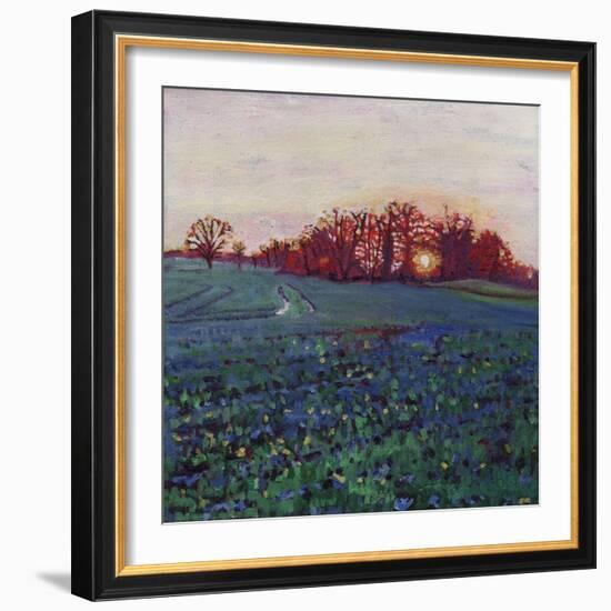 Sun Greets the Earth, 2012-Helen White-Framed Giclee Print