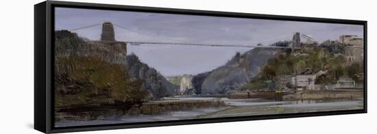 Sun in Avon Gorge, October-Tom Hughes-Framed Premier Image Canvas