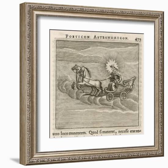 Sun in Chariot, 1681-Gaius Julius Hyginus-Framed Art Print