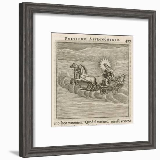 Sun in Chariot, 1681-Gaius Julius Hyginus-Framed Art Print