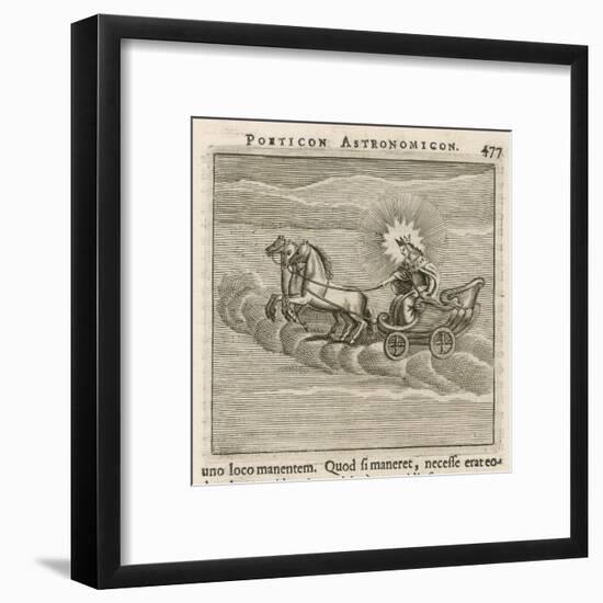 Sun in Chariot, 1681-Gaius Julius Hyginus-Framed Art Print