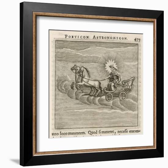 Sun in Chariot, 1681-Gaius Julius Hyginus-Framed Art Print