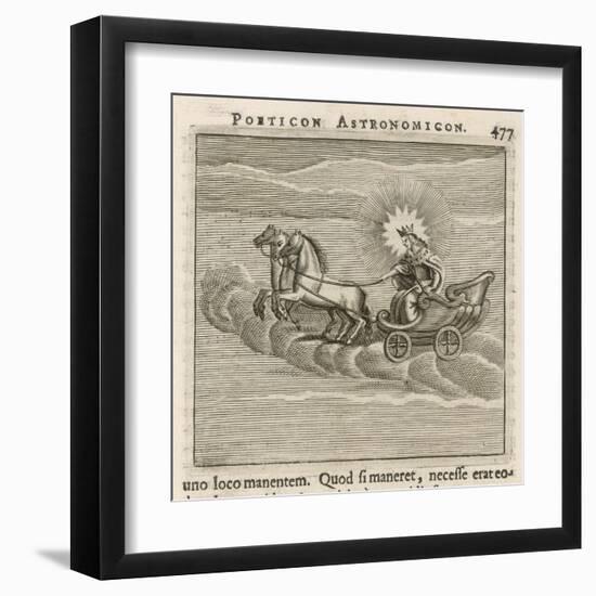 Sun in Chariot, 1681-Gaius Julius Hyginus-Framed Art Print