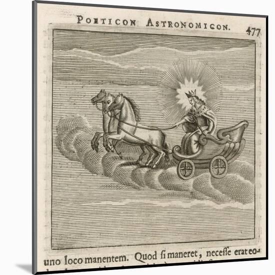 Sun in Chariot, 1681-Gaius Julius Hyginus-Mounted Art Print