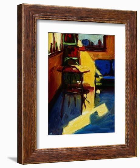 Sun in the D & M Cafe-Pam Ingalls-Framed Giclee Print