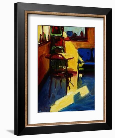 Sun in the D & M Cafe-Pam Ingalls-Framed Giclee Print